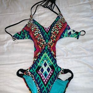 One piece sexy bathing suit!